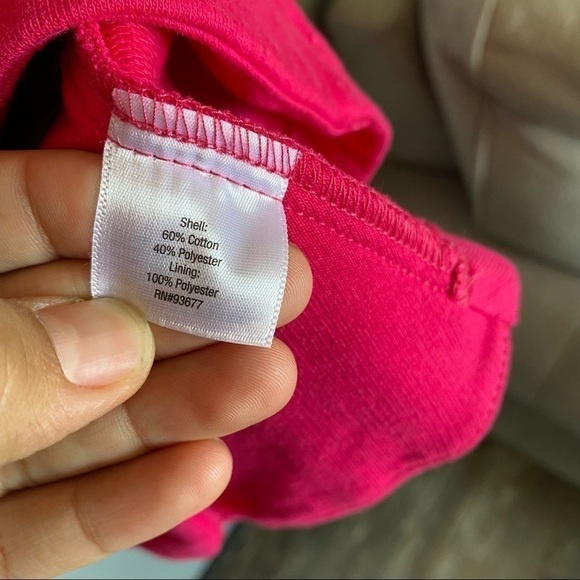 Bold hot pink ponte knit jacket blazer statement cheerful office Barbie work 1X - Picture 12 of 13